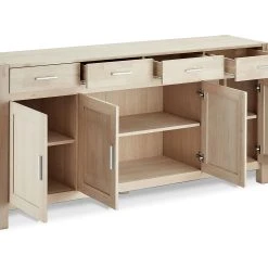 Tegelbakken Skänk Tulia 183 Cm 4 Dörrar -Chilli shop skank tulia 183 cm 4 dorrar ekvit 3059194