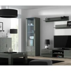 Skänk Unias 132x38x92 Cm -Chilli shop skank unias 132x38x92 cm gra hogglans 3507688