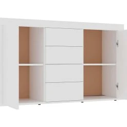 Be Basic Skänk Vit 120x36x69 Cm Spånskiva -Chilli shop skank vit 120x36x69 cm spanskiva vit 2714259