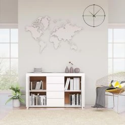 Be Basic Skänk Vit 120x36x69 Cm Spånskiva -Chilli shop skank vit 120x36x69 cm spanskiva vit 2714261