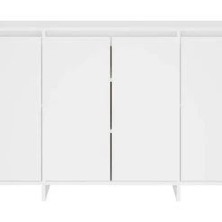 Skänk Brun Ek 120x41x75 Cm Spånskiva -Chilli shop skank vit 120x41x75 cm spanskiva vit 4469104