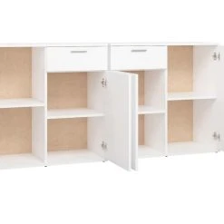 Be Basic Skänk Vit 160x36x75 Cm Spånskiva -Chilli shop skank vit 160x36x75 cm spanskiva vit 3059008