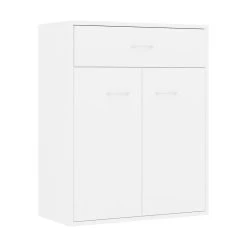 Be Basic Skänk Vit 60x30x75 Cm Spånskiva