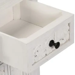 Be Basic Skänk Vit 65x30x75 Cm Massivt Mangoträ -Chilli shop skank vit 65x30x75 cm massivt mangotra vit 1209475