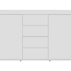 Be Basic Skänk Vit Högglans 120x36x69 Cm Spånskiva -Chilli shop skank vit hogglans 120x36x69 cm spanskiva vit 2843724