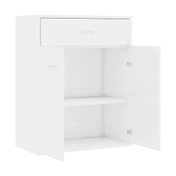 Be Basic Skänk Vit Högglans 60x30x75 Cm Spånskiva -Chilli shop skank vit hogglans 60x30x75 cm spanskiva vit 2713731