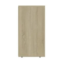 Be Basic Skänk Vit Och Sonoma-ek 120x36x69 Cm Spånskiva -Chilli shop skank vit och sonoma ek 120x36x69 cm spanskiva beige 3054571