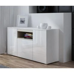 Skänk Vivania 150x45x80 Cm -Chilli shop skank vivania 150x45x80 cm vit hogglanssonomaek 3506945