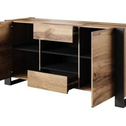 Skänk Wodiane 164x44x80 Cm -Chilli shop skank wodiane 164x44x80 cm ekfargantracit 4464738