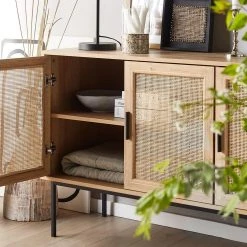 Skåp 3 Dörrar Rotting Ljusbrun PASCO -Chilli shop skap 3 dorrar rotting ljusbrun pasco tranatur 4933572