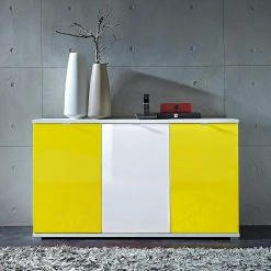 Skåp Dresden Med Hylla Orange