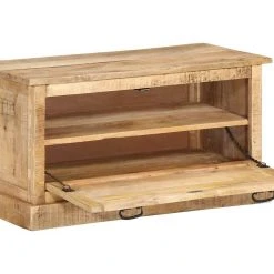 Be Basic Skobänk 85x40x45 Cm Massivt Mangoträ -Chilli shop skobank 85x40x45 cm massivt mangotra brun 4515144