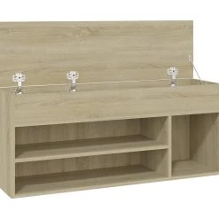 Be Basic Skobänk Vit 105x30x45 Cm Spånskiva -Chilli shop skobank sonoma ek 105x30x45 cm spanskiva brun 4110156