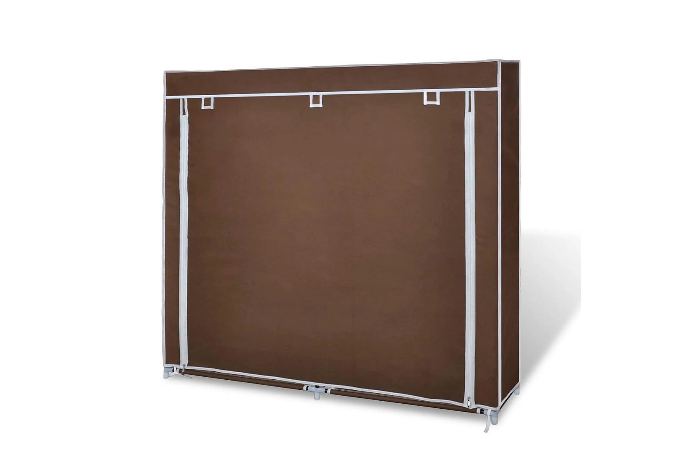 Be Basic Skoförvaring Med överdrag Grå 115x28x110 Cm Tyg 4 Be Basic Skoförvaring Med överdrag Grå 115x28x110 Cm Tyg - Bild 4