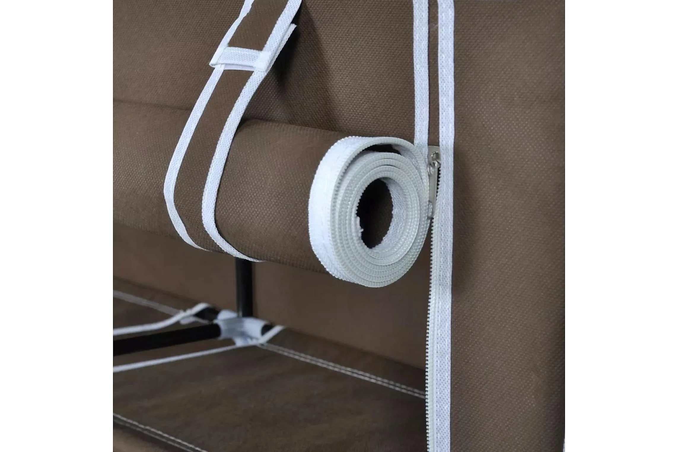 Be Basic Skoförvaring Med överdrag Grå 115x28x110 Cm Tyg 5 Be Basic Skoförvaring Med överdrag Grå 115x28x110 Cm Tyg - Bild 5