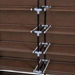 Be Basic Skoförvaring Med överdrag Grå 115x28x110 Cm Tyg 13 Be Basic Skoförvaring Med överdrag Grå 115x28x110 Cm Tyg -Chilli shop skoforvaring med overdrag 115x28x110 cm brun brun 3504174