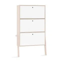 VOX Skoförvaring Spot Trä/Natur/Vit