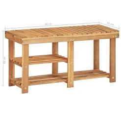 Be Basic Skohylla 90x32x46 Cm Massivt Akaciaträ -Chilli shop skohylla 90x32x46 cm massivt akaciatra brun 1505054