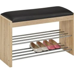 Skohylla Beno 79,5x30x50 Cm Ljus Brun