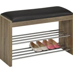 Skohylla Beno 79,5x30x50 Cm Mörk Brun