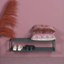 Chilli shop -Chilli shop skohylla secira 78 cm svart 4721638