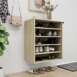 Be Basic Skohylla Sonoma-ek 60x35x70 Cm Spånskiva -Chilli shop skohylla sonoma ek 60x35x70 cm spanskiva brun 4892389