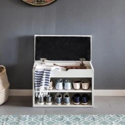 Wohnling Skohylla Valoris 60x30 Cm -Chilli shop skohylla valoris 60x30 cm vit 1704253