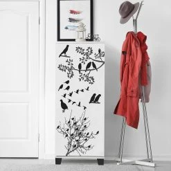 Skoskåp 38x50 Cm -Chilli shop skoskap 38x50 cm vitsvart 2869038