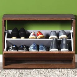 Skoskåp 42x60 Cm -Chilli shop skoskap 42x60 cm valnot 3058181