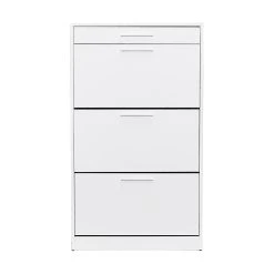 Skoskåp 75x128 Cm 12 Skoskåp 75x128 Cm -Chilli shop skoskap 75x128 cm vit 3058223