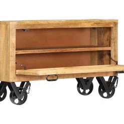 Be Basic Skoskåp 86x35x55 Cm Massivt Mangoträ -Chilli shop skoskap 86x35x55 cm massivt mangotra brun 4201441