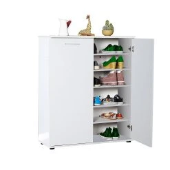 Skoskåp 91x108 Cm -Chilli shop skoskap 91x108 cm vit 3058234