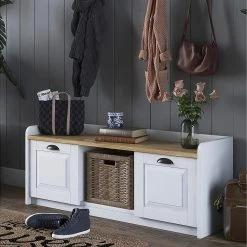 Skoskåp Acapulco 40x120 Cm -Chilli shop skoskap acapulco 40x120 cm vitnatur 4467828