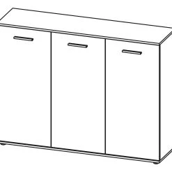 Skoskåp Almendra 135 Cm -Chilli shop skoskap almendra 135 cm ek 4113563