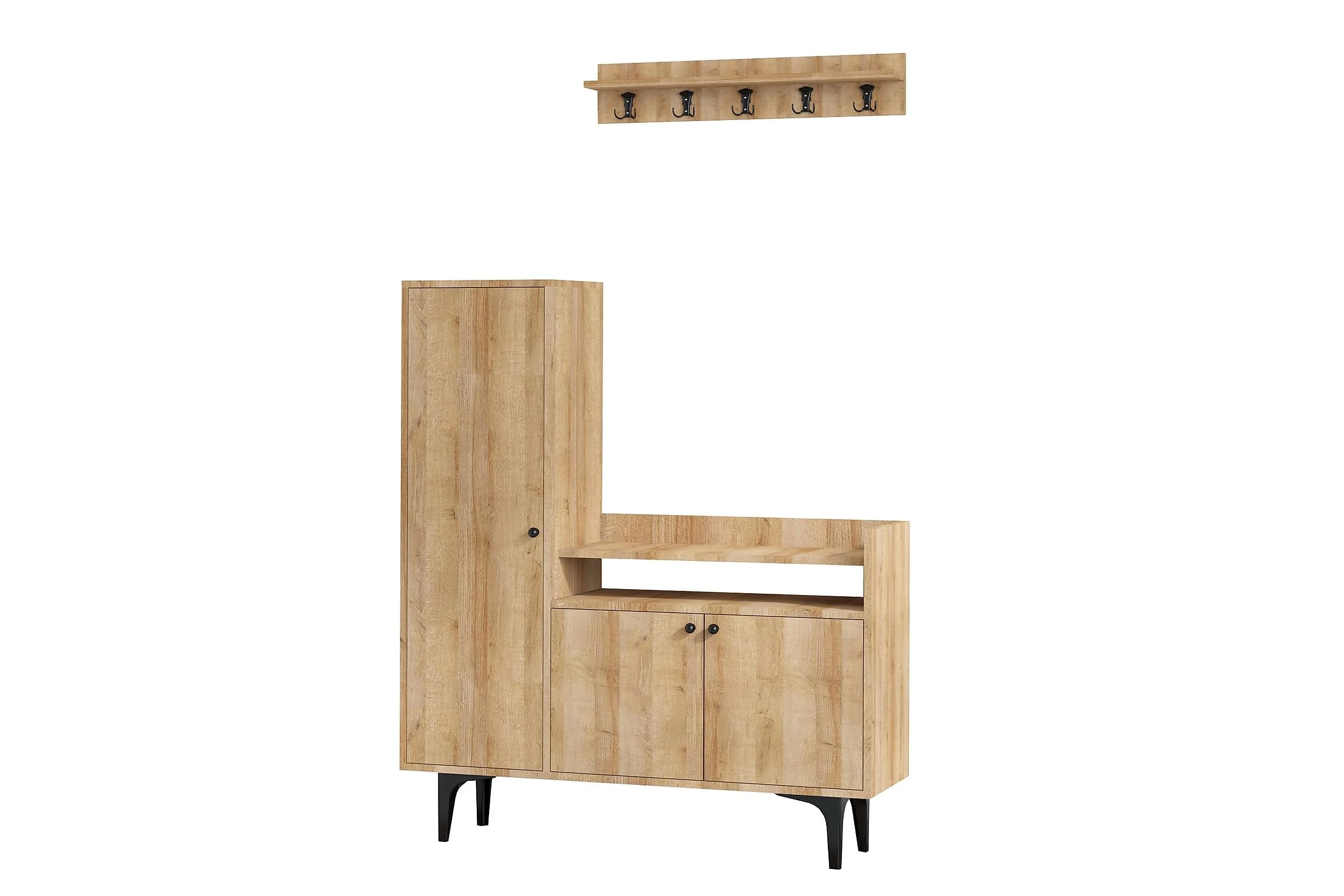 Skoskåp Barneveld 120x35 Cm 3 Skoskåp Barneveld 120x35 Cm - Bild 3