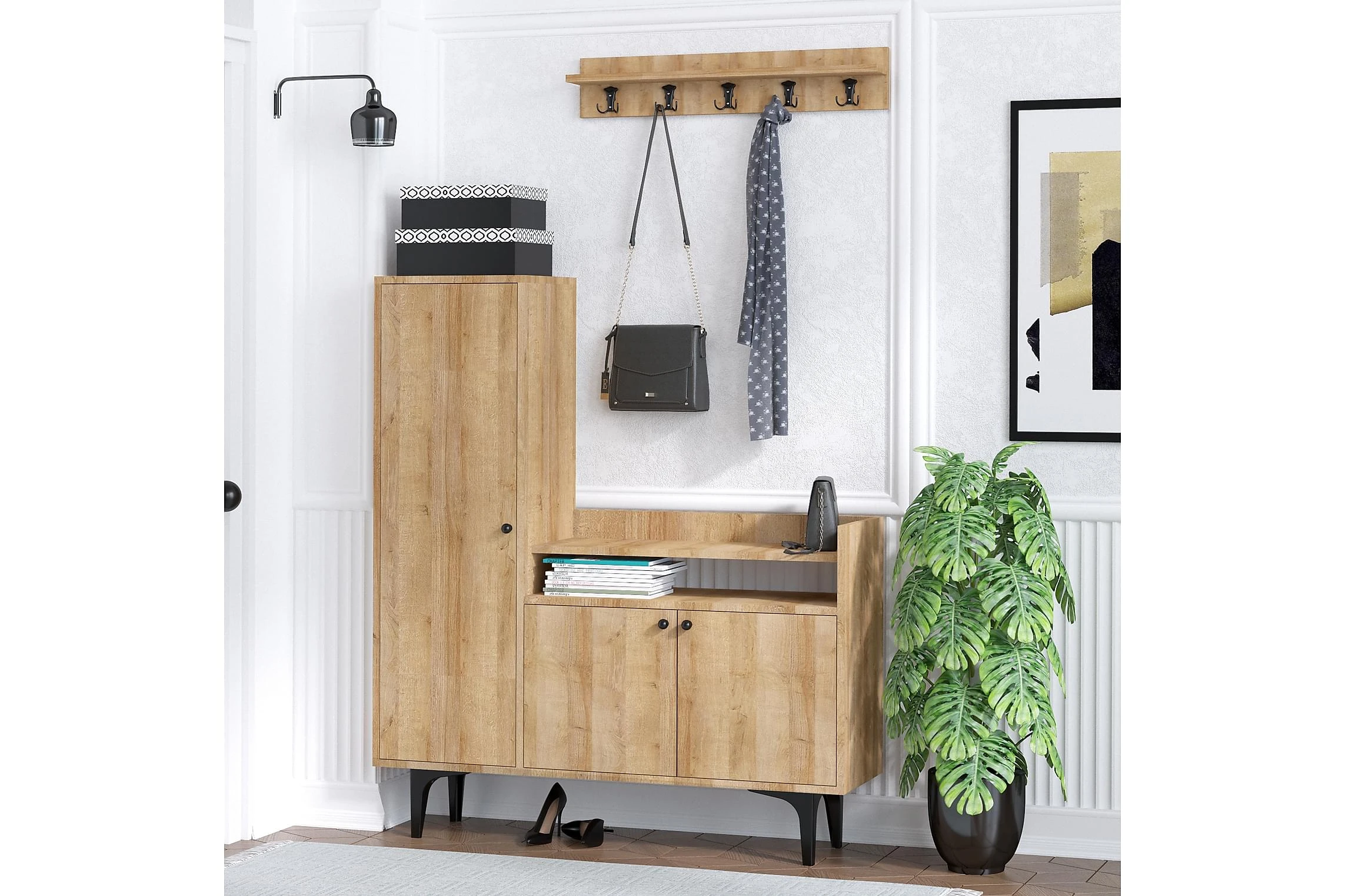 Skoskåp Barneveld 120x35 Cm 1 Skoskåp Barneveld 120x35 Cm