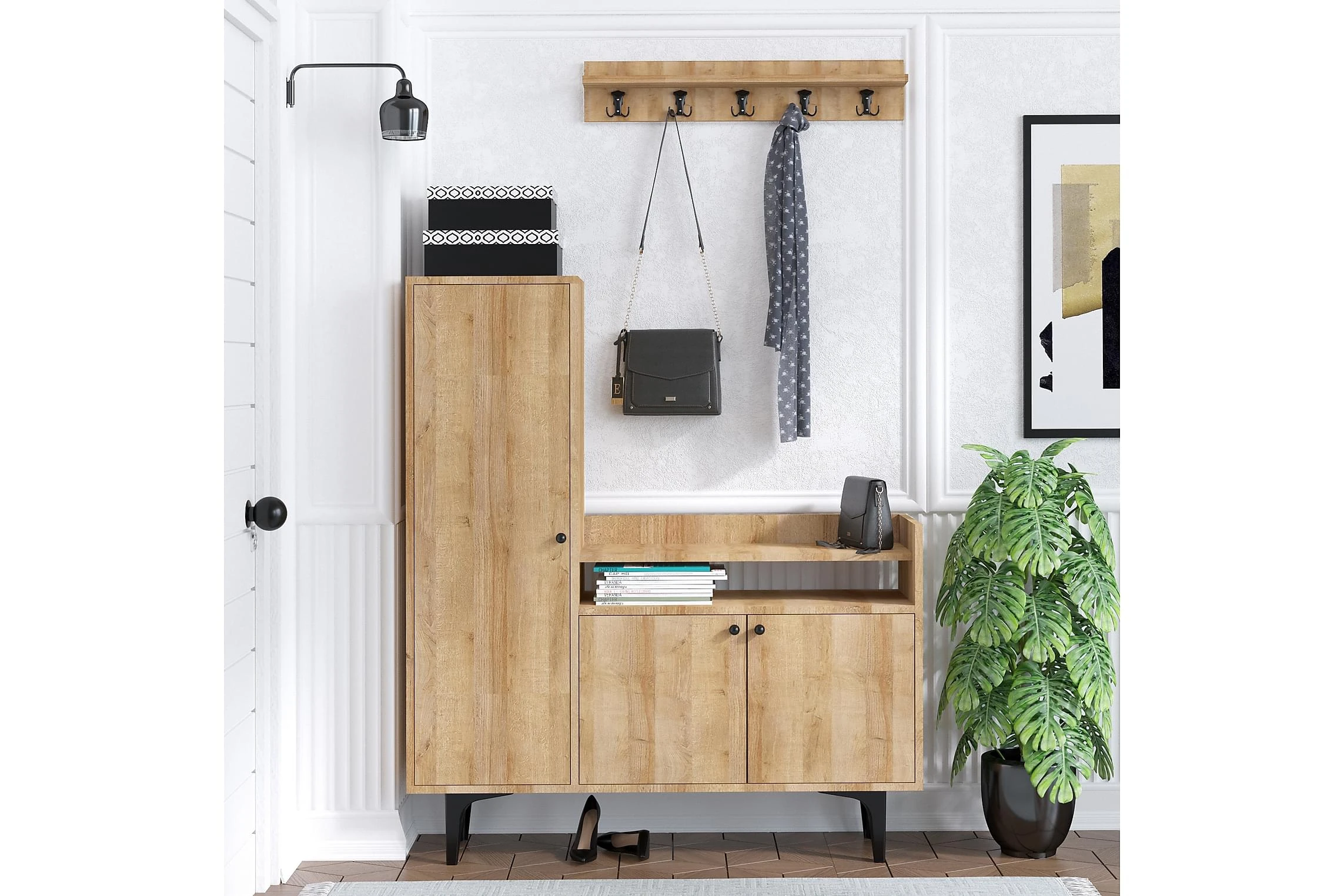 Skoskåp Barneveld 120x35 Cm 5 Skoskåp Barneveld 120x35 Cm - Bild 5