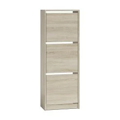 Skoskåp Betaille 49x28x136 Cm Med 3 Hyllor