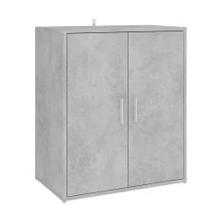 Be Basic Skoskåp Betonggrå 60x35x70 Cm Spånskiva