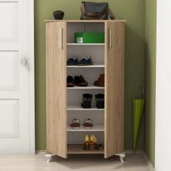 Skoskåp Bustatoun 72 Cm 8 Skoskåp Bustatoun 72 Cm -Chilli shop skoskap bustatoun 72 cm valnot 1958854