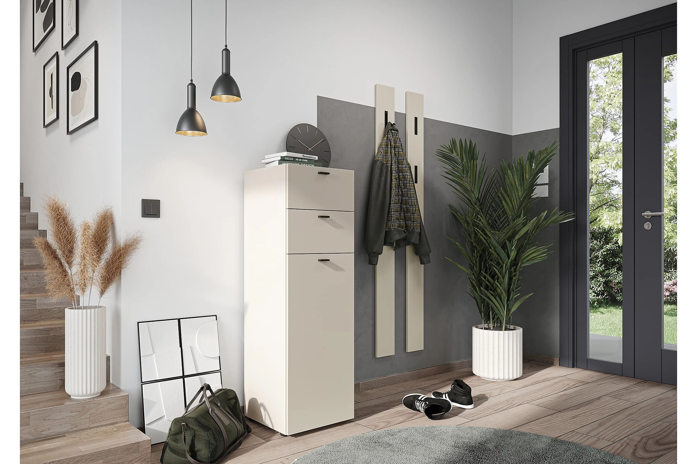 Skoskåp Cumbles 40x40x120 Cm 2 Skoskåp Cumbles 40x40x120 Cm - Bild 2