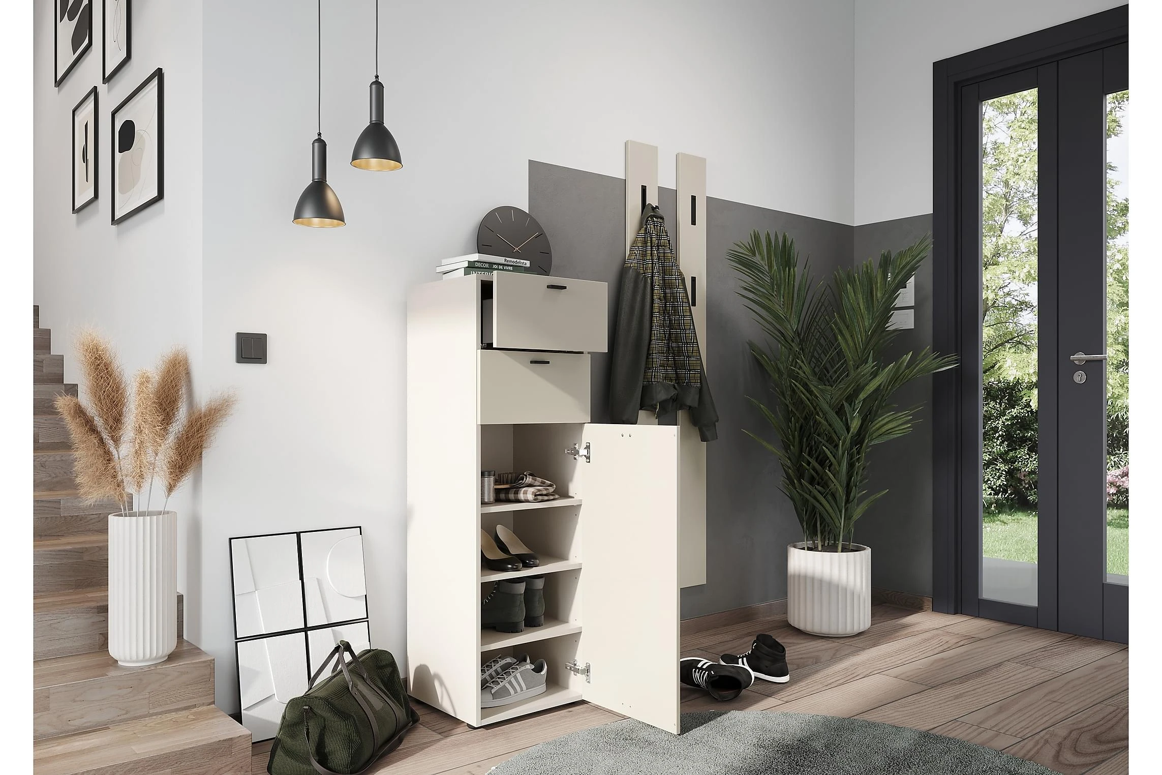 Skoskåp Cumbles 40x40x120 Cm 5 Skoskåp Cumbles 40x40x120 Cm - Bild 5