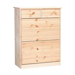 Skoskåp Erasmo Lackad Furu