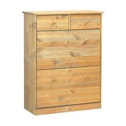 Skoskåp Erasmo Oljad Furu