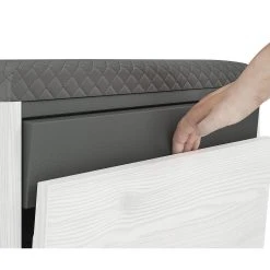 Skoskåp Espada 47 Cm 17 Skoskåp Espada 47 Cm -Chilli shop skoskap espada 47 cm antracitvit natur 4467405