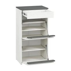 Skoskåp Espada 94 Cm -Chilli shop skoskap espada 94 cm antracitvit natur 4934334