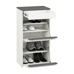 Skoskåp Espada 94 Cm -Chilli shop skoskap espada 94 cm antracitvit natur 4934335