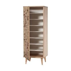 Skoskåp Gillberga 50 Cm 8 Skoskåp Gillberga 50 Cm -Chilli shop skoskap gillberga 50 cm brunmonstrad 2054631