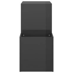 Be Basic Skoskåp Svart 105x35,5x70 Cm Spånskiva -Chilli shop skoskap gra hogglans 105x355x70 cm spanskiva gra hogglans 4110148