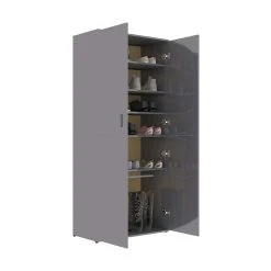 Be Basic Skoskåp Vit Högglans 80x39x178 Cm Spånskiva 12 Be Basic Skoskåp Vit Högglans 80x39x178 Cm Spånskiva -Chilli shop skoskap gra hogglans 80x39x178 cm spanskiva gra hogglans 2358550